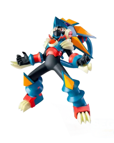 Figura Mega Man Gregar Beast Mega Man Battle Network Luminasta 17 cm