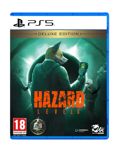 Carátula de Hazard Levels Edición Deluxe para PS5 (edición PAL España)