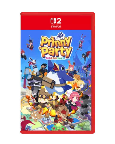 Carátula de Prinny Party: Going Overboard! - Asia (Import) para Switch 2 (edición PAL España)