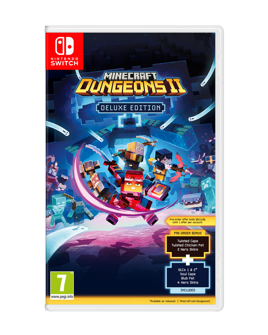Minecraft dungeons 2 deluxe edition