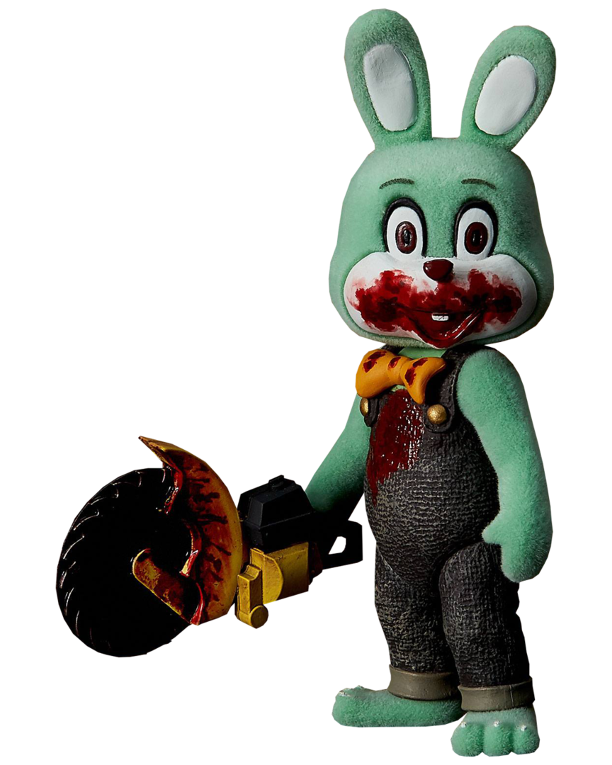 Figura robbie the rabbit verde silent hill 3