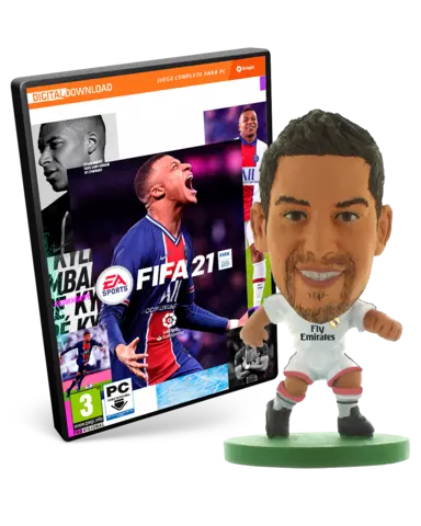 Comprar FIFA 21 (Código de descarga) + Figura Isco Alarcón SoccerStarz PC Pack Isco