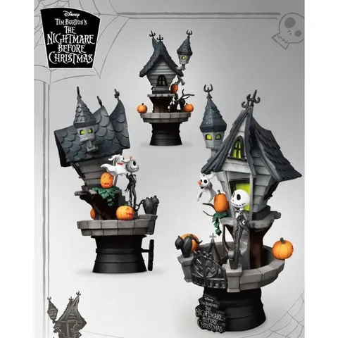 Comprar Diorama Jack's Haunted House Pesadillas antes de Navidad 15 cm Dioramas y escenarios