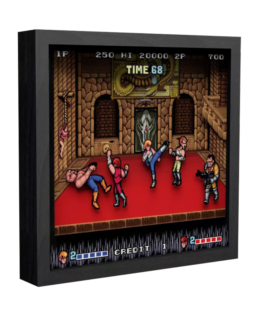 Pixel frames double dragon