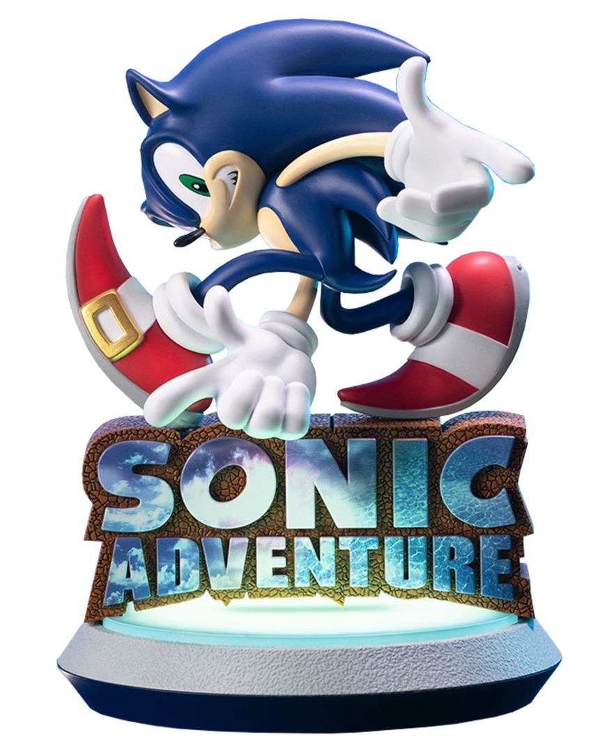Figura sonic adventure - sonic the hedgehog edición coleccionista first 4 figures