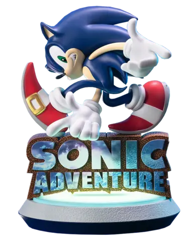 Figura Sonic Adventures - Sonic the Hedgehog Edición Coleccionista 23 cm