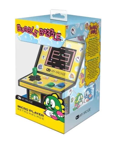 Consola Micro Player My Arcade Bubble Bobble