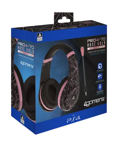 Comprar Auriculares Gaming Stereo PRO 4-70 Rose Gold PS4