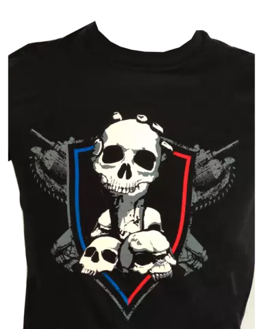 Comprar Camiseta Negra Gears of War 4 Dodgeball P Talla S Talla S