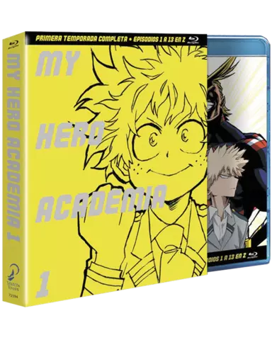 Comprar BR My Hero Academia Temporada 1 Episodios 1 a 13 Blu-ray Estándar Blu-ray