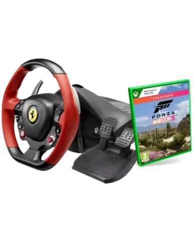 Comprar Forza Horizon 5 + Volante Thrustmaster Ferrari 458 Spider Xbox Series Pack Volante Ferrari 458