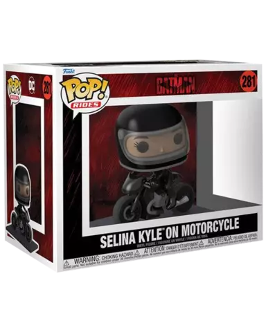 Comprar Figura POP! Selina Kyle en Moto - The Batman Figuras de Videojuegos