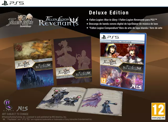 Comprar Fallen Legion: Rise to Glory & Fallen Legion: Revenants Edición Deluxe PS5 Deluxe