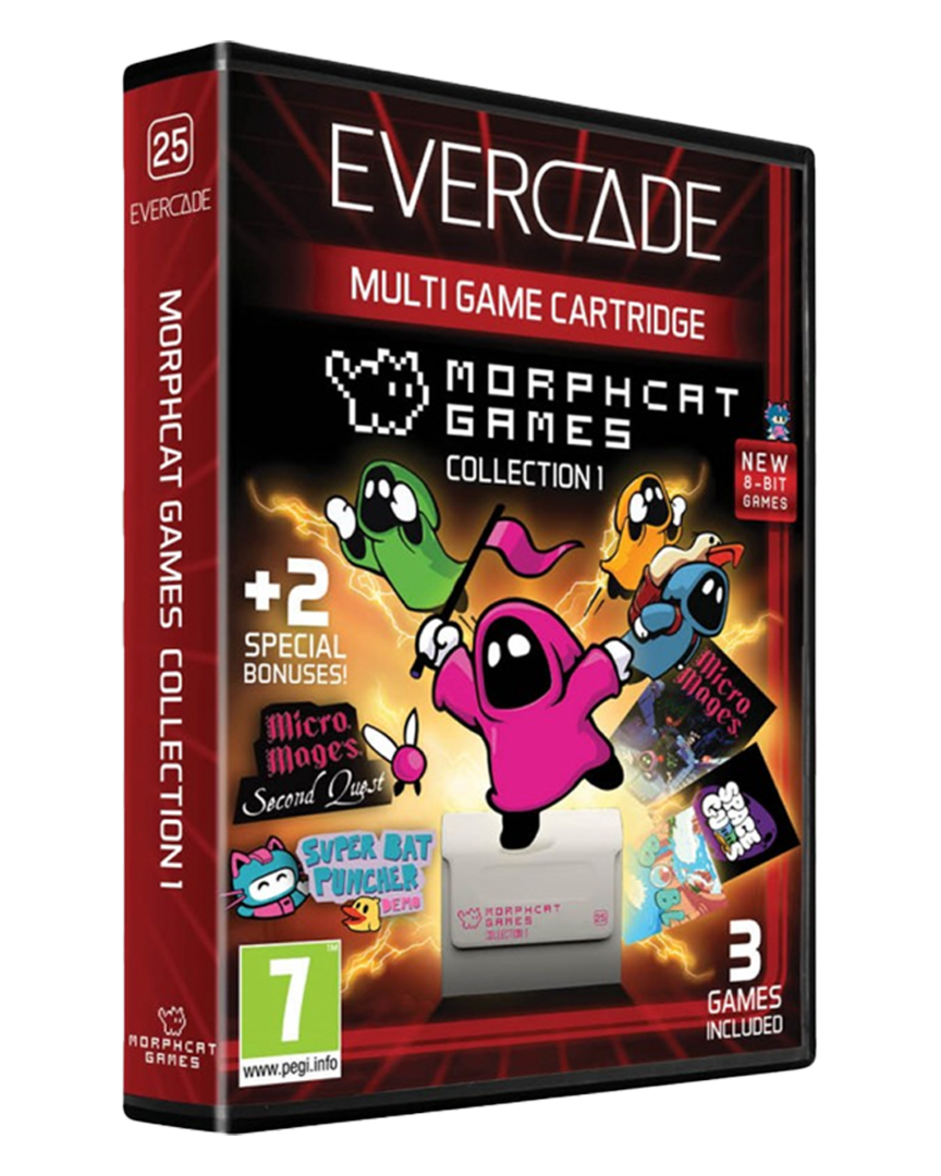 Cartucho Blaze Evercade Morphcat Collection 1