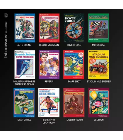 Comprar Cartucho 2a colección Intellivision Evercade Evercade Blaze Evercade Gaelco Arcade Cartridge 2 screen 2