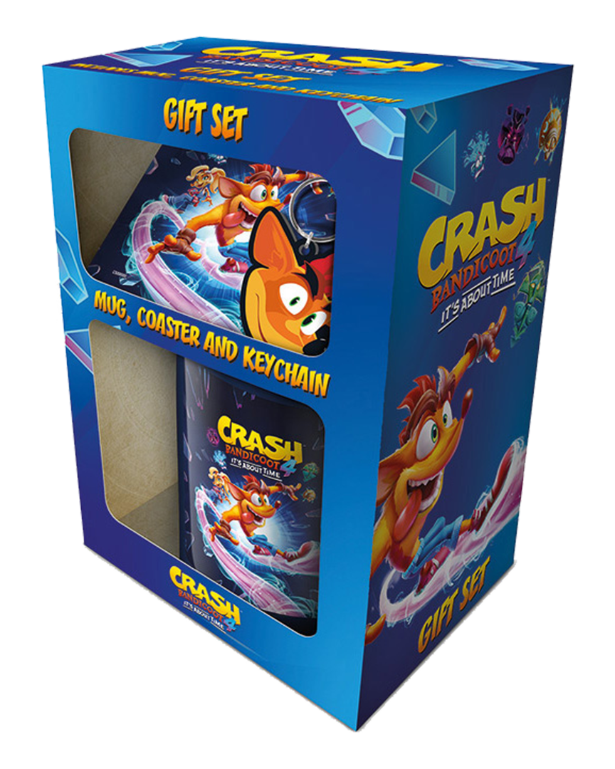 Caja regalo crash bandicoot 4