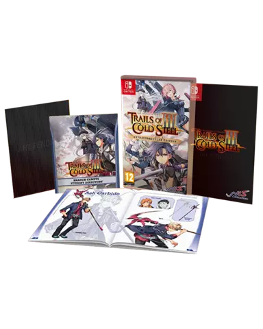 Comprar The Legend of Heroes: Trails of Cold Steel III Edición Extracurricular Switch Limitada