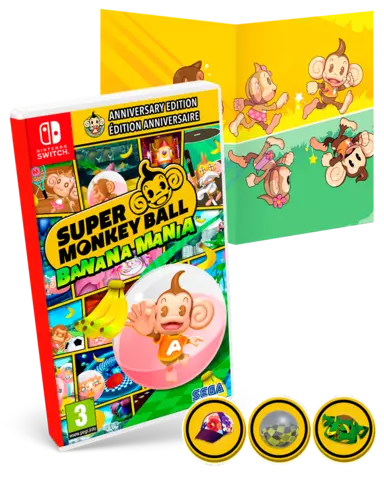Comprar Super Monkey Ball: Banana Mania Edición de Lanzamiento Switch Day One