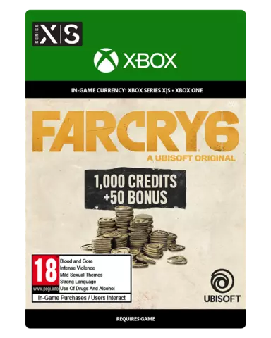 Comprar Far Cry 6 Pack S 1050 Créditos Xbox Live Xbox One
