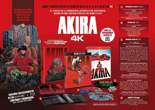 Comprar Akira Edición Coleccionista Blu-ray Coleccionista Blu-ray