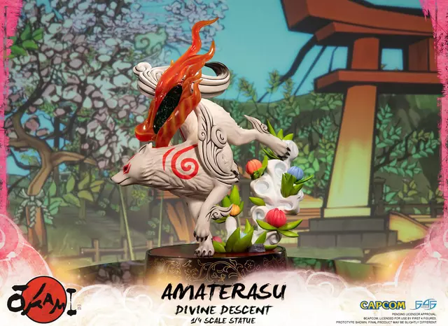 Comprar Figura Amaterasu Divine Descent Okami 44cm Figuras Estándar screen 2