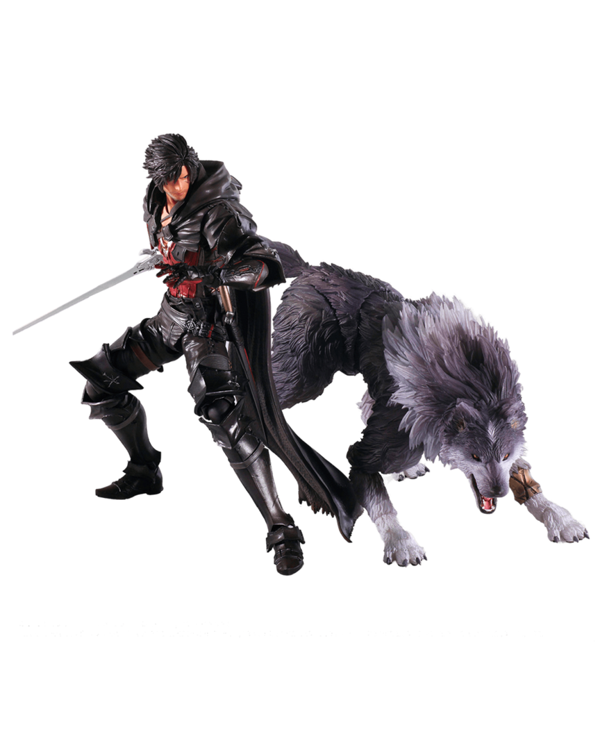 Figura clive rosfield & torgal bring arts action final fantasy xvi 10cm