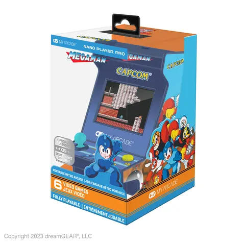 Comprar Consola Nano Player Mega Man My Arcade 6 Juegos 