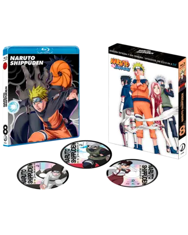 Comprar Naruto Shippuden Box 8 (Episodios 190 a 215) Edición Blu-ray Estándar Blu-ray