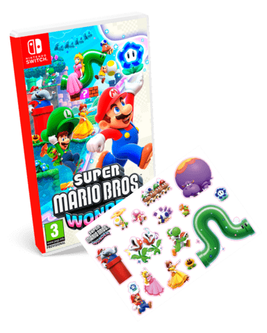 Set pegatinas Super Mario Bros