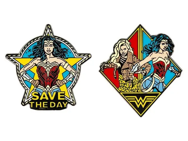 Pin Wonder Woman Save the Day DC Comics