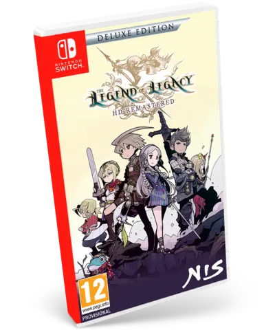 Reservar The Legend of Legacy HD Remastered Edición Deluxe Switch Deluxe