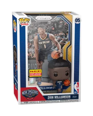 Comprar Figura POP! + Carta Zion Williamson NBA 9 cm Figuras de Videojuegos