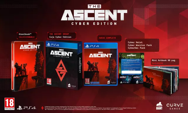 Comprar The Ascent Edición Cyber PS4 Deluxe