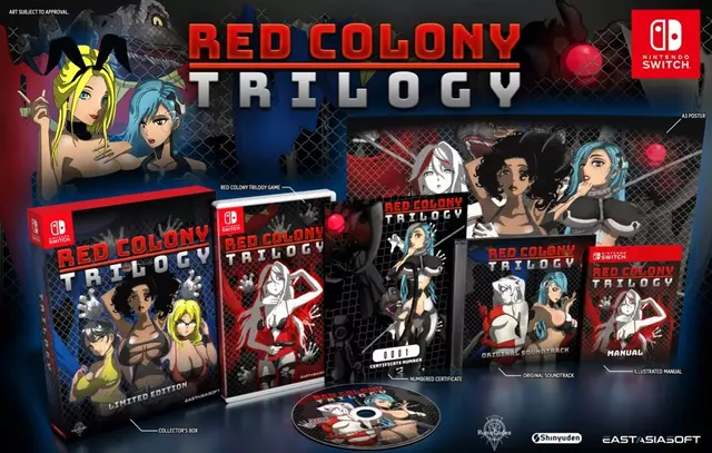 Comprar Red Colony Trilogy Edición Limitada Switch Limitada - Asia