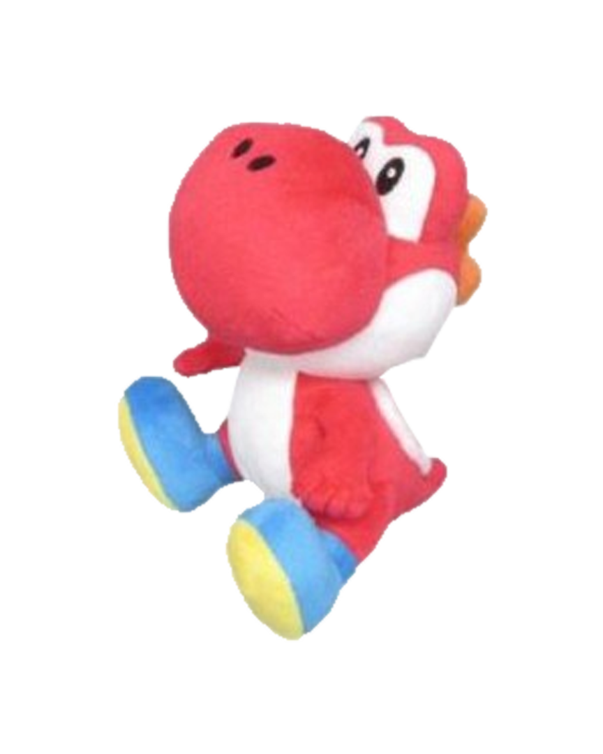 Namco Bandai - Peluche Red Yoshi Small De 17 cm, Plush
