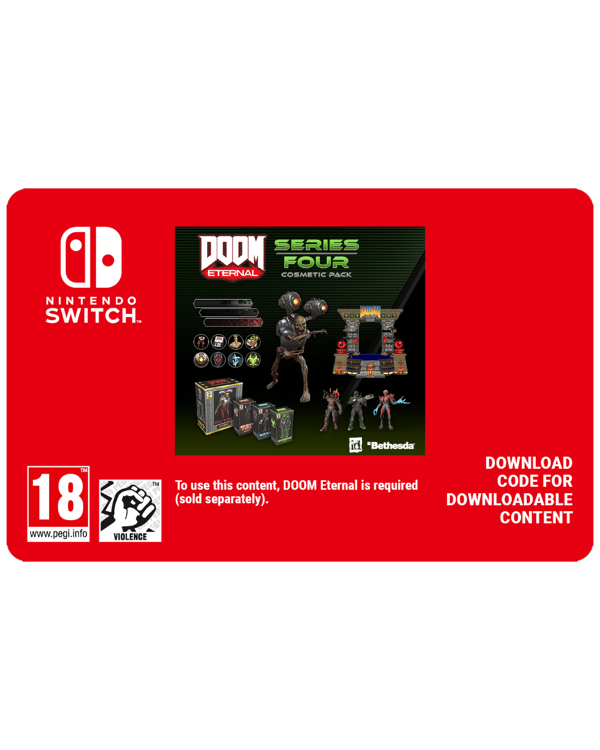 Doom eternal pack cosmético serie 4