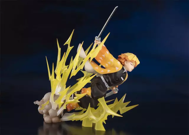 Comprar Figura Zenitsu Agatsuma Destello del Relámpago Demon Slayer: Kimetsu no Yaiba 21cm Figuras