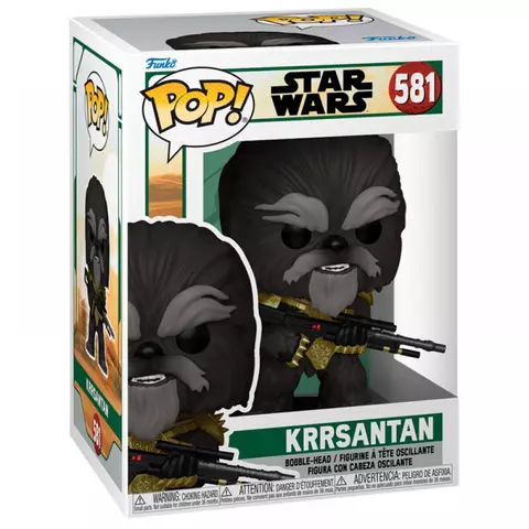 Comprar Figura POP! Krrsantan The Book of Boba Fett Star Wars 9 cm Figuras de Videojuegos