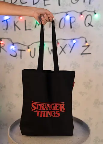 Comprar Bolso De Tela Stranger Things Logo 