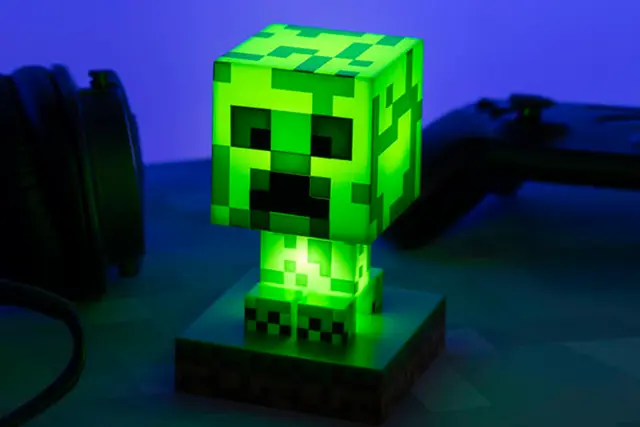 Lámapara Creeper Icon Minecraft 