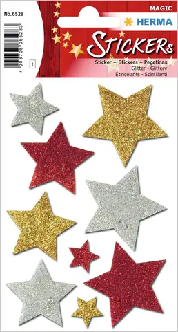 Comprar Pegatinas Magic Estrellas Colores Glitter 