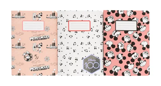 Comprar Pack 3 Cuadernos A6 Mickey 100 Aniversario 