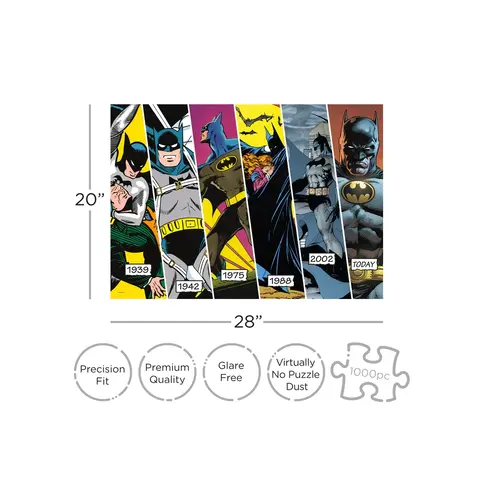 Comprar Puzzle De 1000 Piezas DC Comics Batman Linea Temporal 