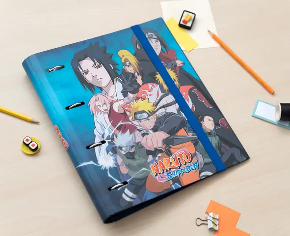 Comprar Carpeta 4 Anillas Premium Naruto Shippuden 