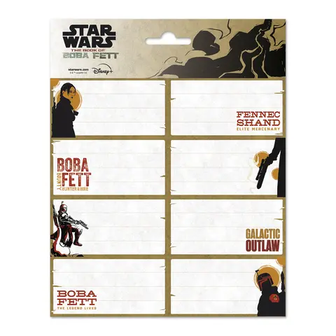 Comprar Etiquetas Adhesivas The Book Of Boba Fett 