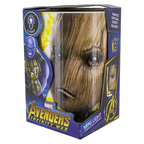 Comprar Lampara Mini Marvel Groot With Try Me 