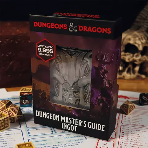 Comprar Lingote Dungeon Masters Guide Dungeons & Dragons Edición Limitada Fanattik Limitada