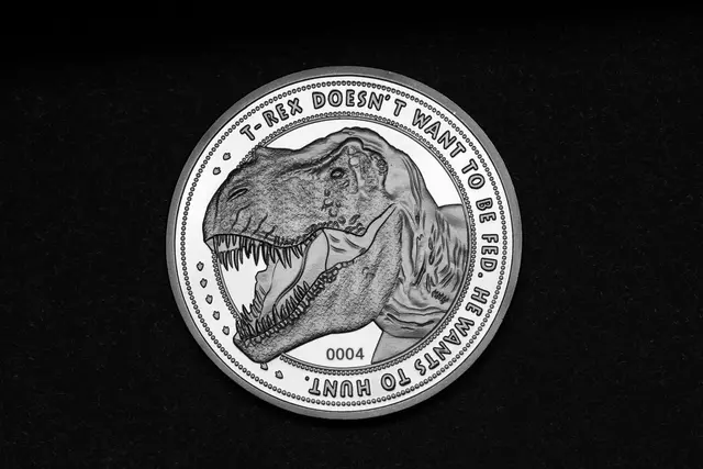 Comprar Réplica Moneda Jurassic Park Edición Limitada Fanattik Limitada