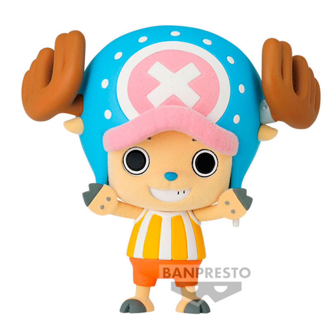 Figura tony chopper one piece fluffy puffy 6cm
