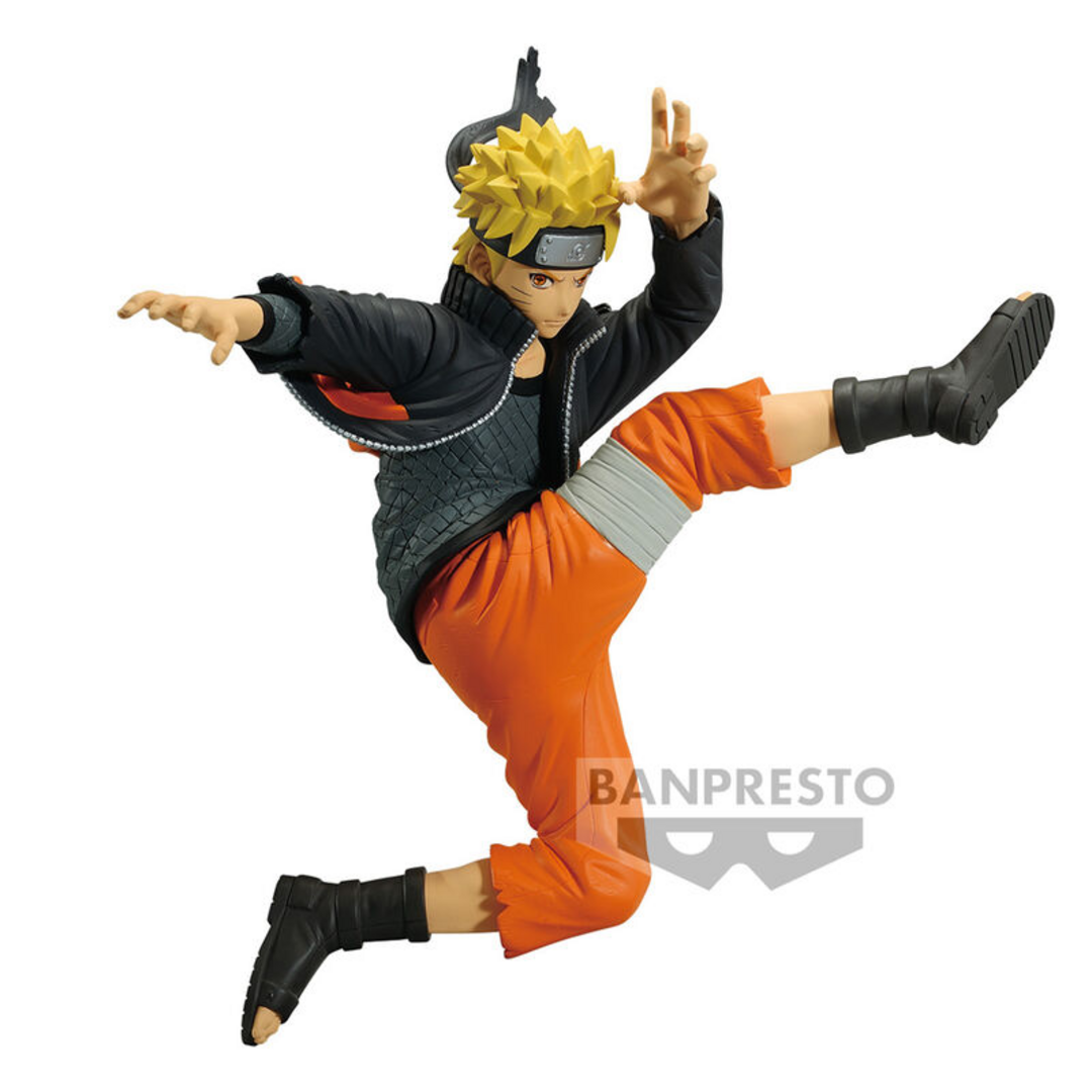 Banpresto Figura de Acción Naruto Uzumaki IV Naruto Shippuden - Vibration Stars 14cm BP88764P Multicolor